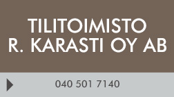 Tilitoimisto R. Karasti Oy Ab logo